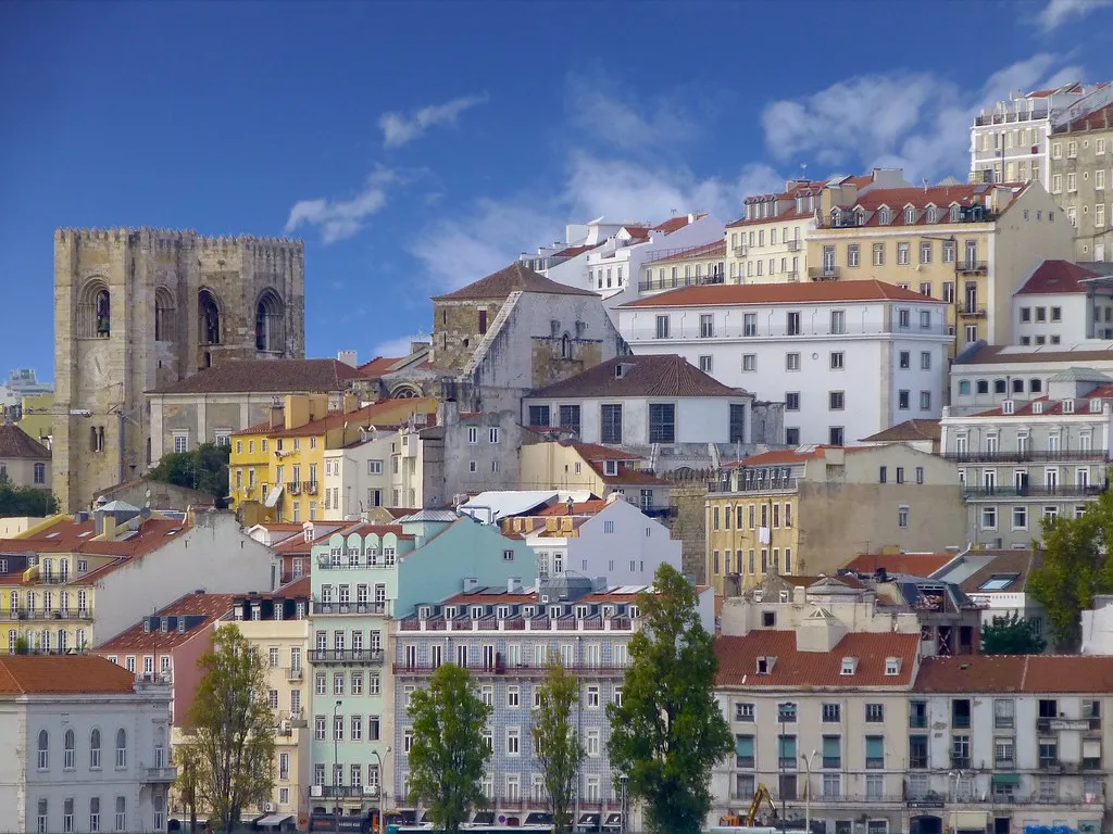 Alfama in Lisbon, Portugal