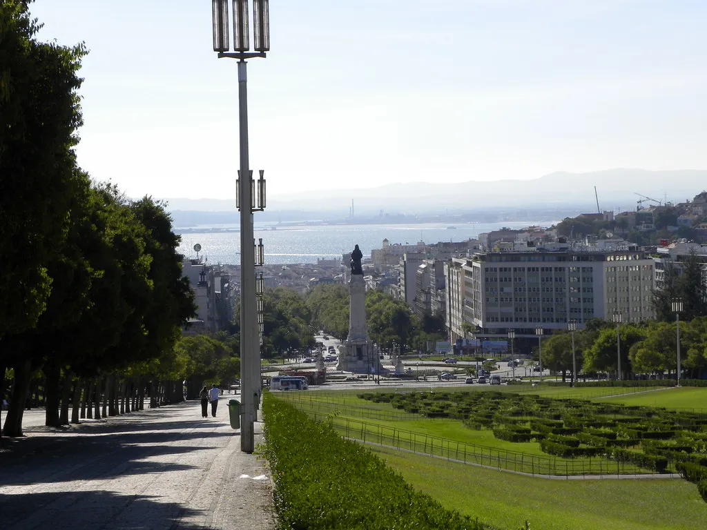 Avenida da Liberdade in Lisbon, Portugal