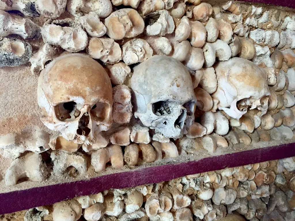 Gateway Bone Chapel in Faro, Portugal