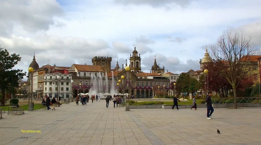 Meeting River Sea in Douro Valley, Portugal