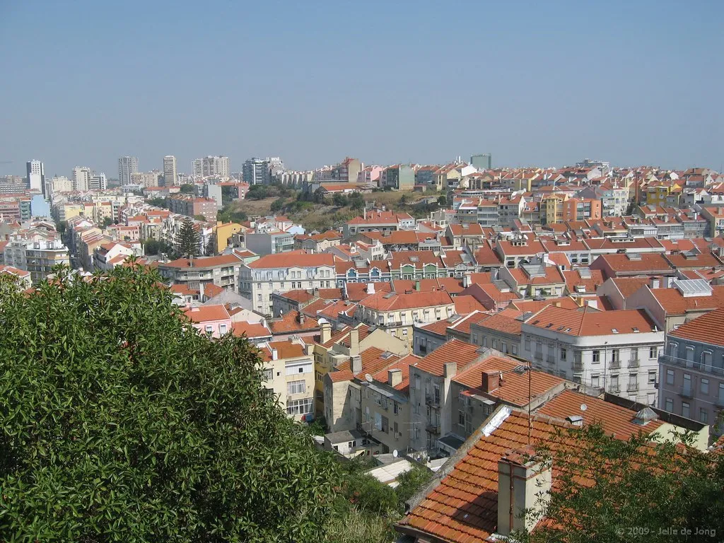 Monte Highest View in Lisbon, Portugal