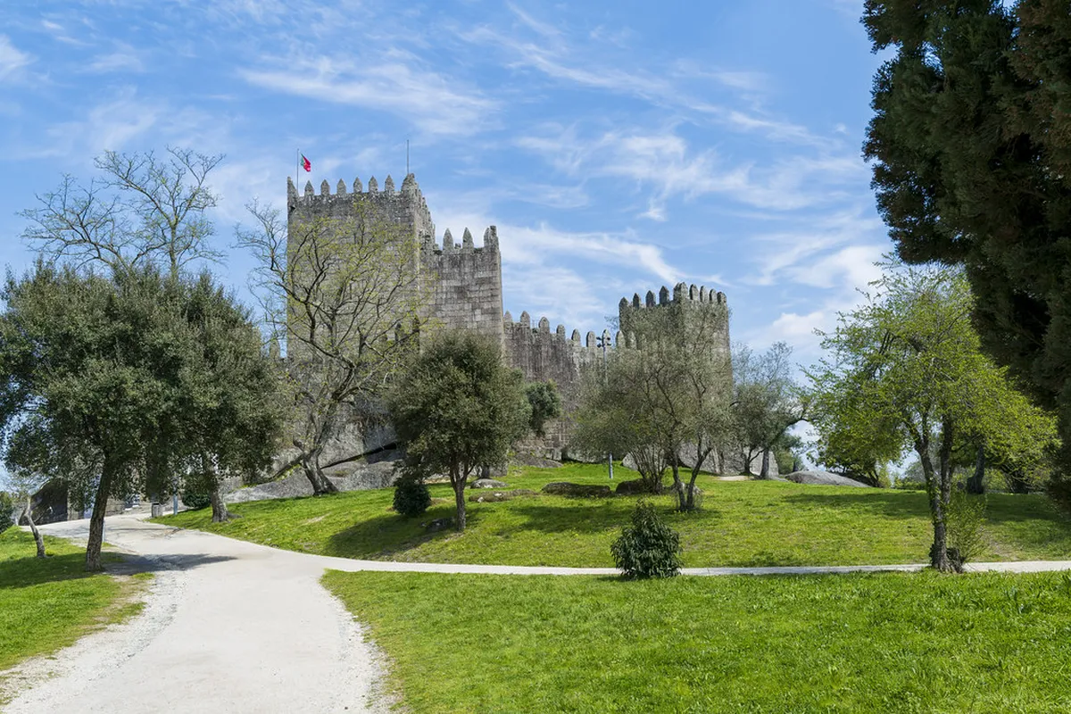 Walk the Medieval City Walls in Guimaraes, Portugal