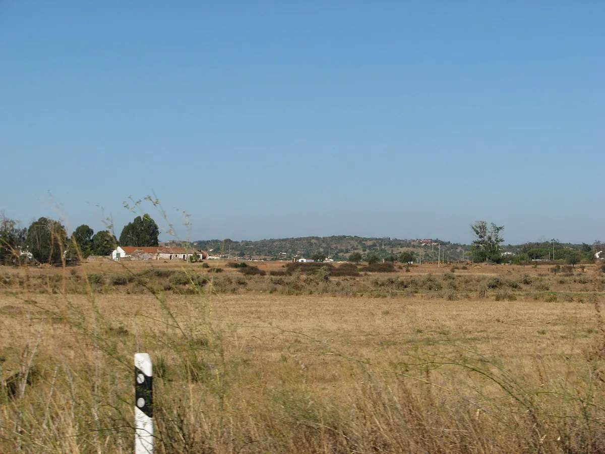Rolling plains in the Alentejo, Portugal