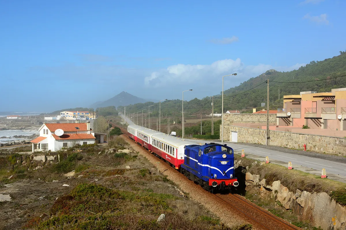 Porto to Guimarães by train in Guimaraes, Portugal