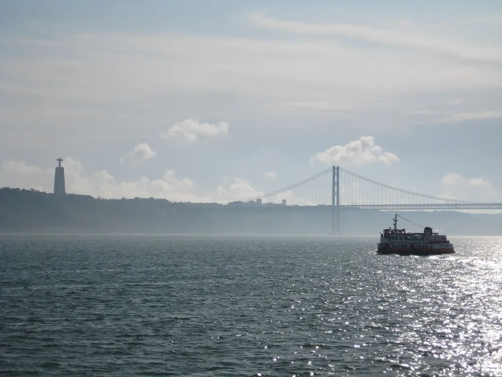 River Ferry System in Lisbon, Portugal