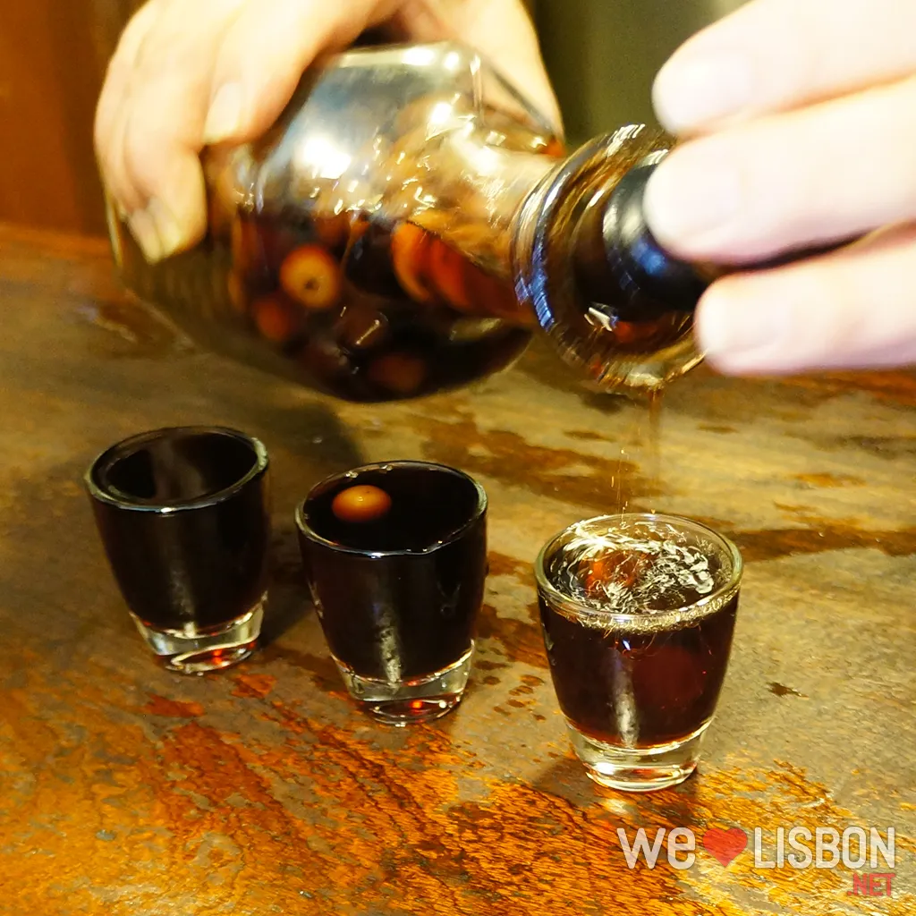 Pairing Ginjinha Food in Lisbon, Portugal