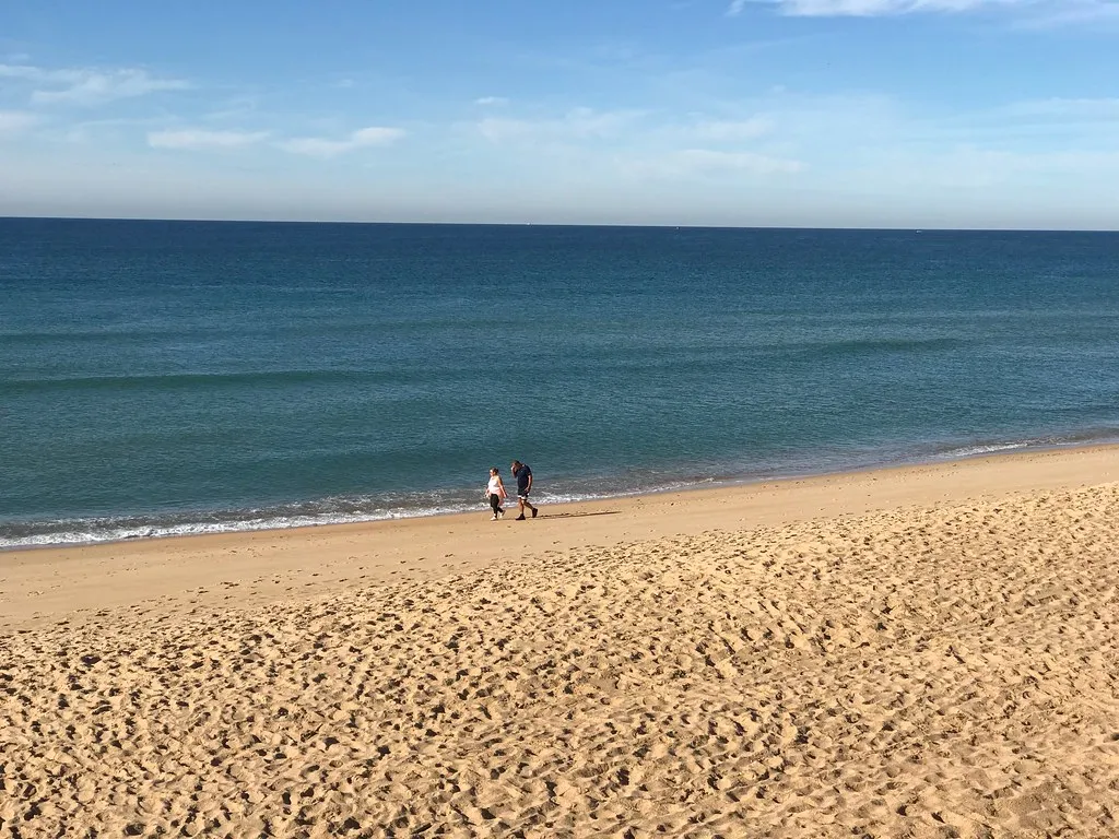 Praia Beach Overview in Lagos, Portugal