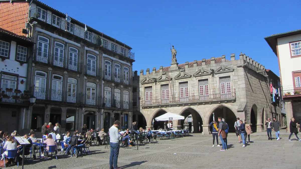 Getting to Guimarães from Porto in Guimaraes, Portugal