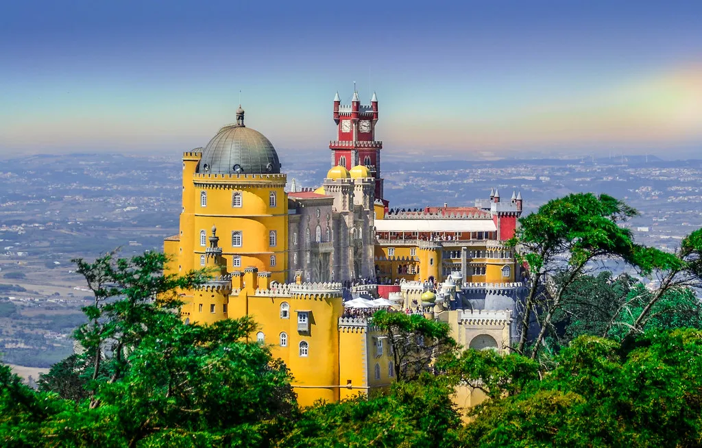 Accessibility Pena Palace in Sintra, Portugal