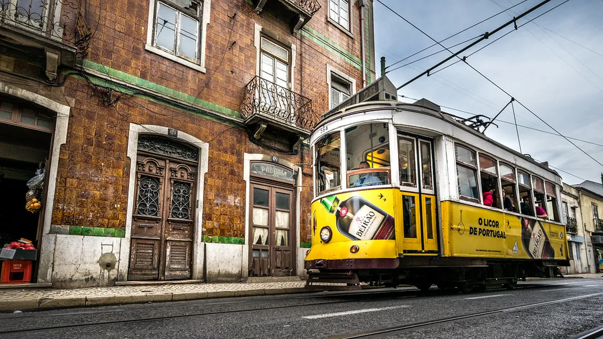 Lisbon's historic Tram 28
