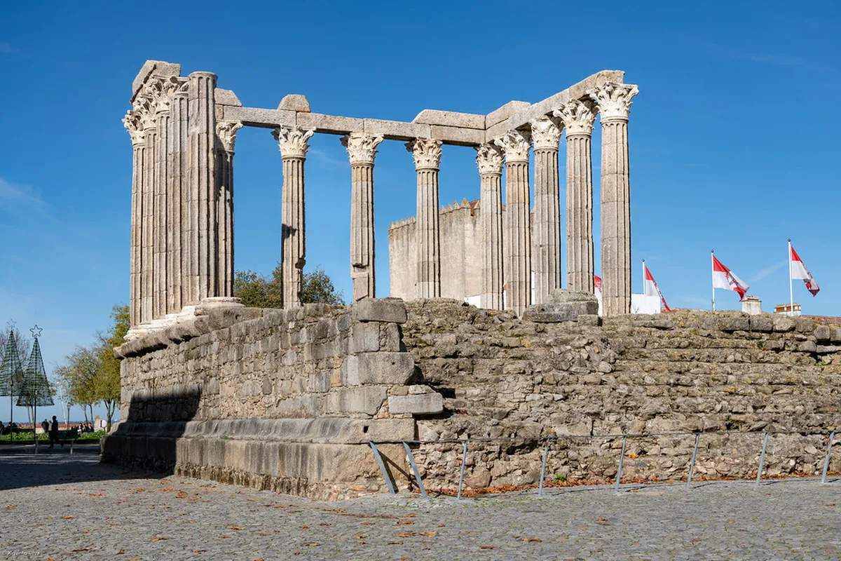 The Significance of the Roman Temple of Évora in Évora, Portugal