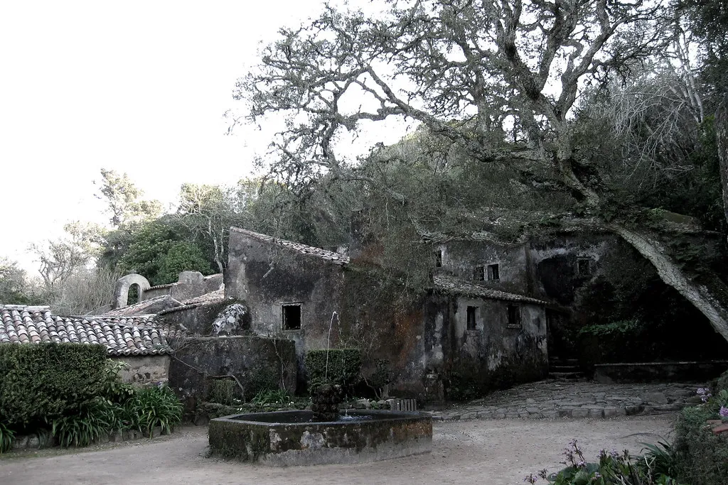 Capuchos cork monastery in Sintra, Portugal